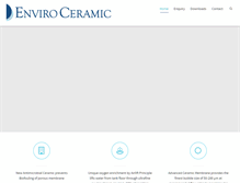 Tablet Screenshot of enviroceramic.com